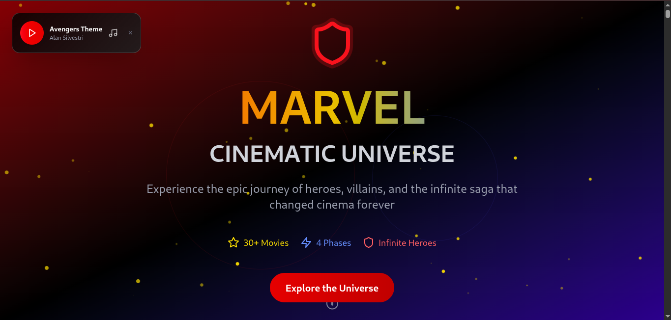 Marvel Website